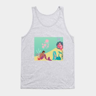 Merpeople Under the Sea Tank Top